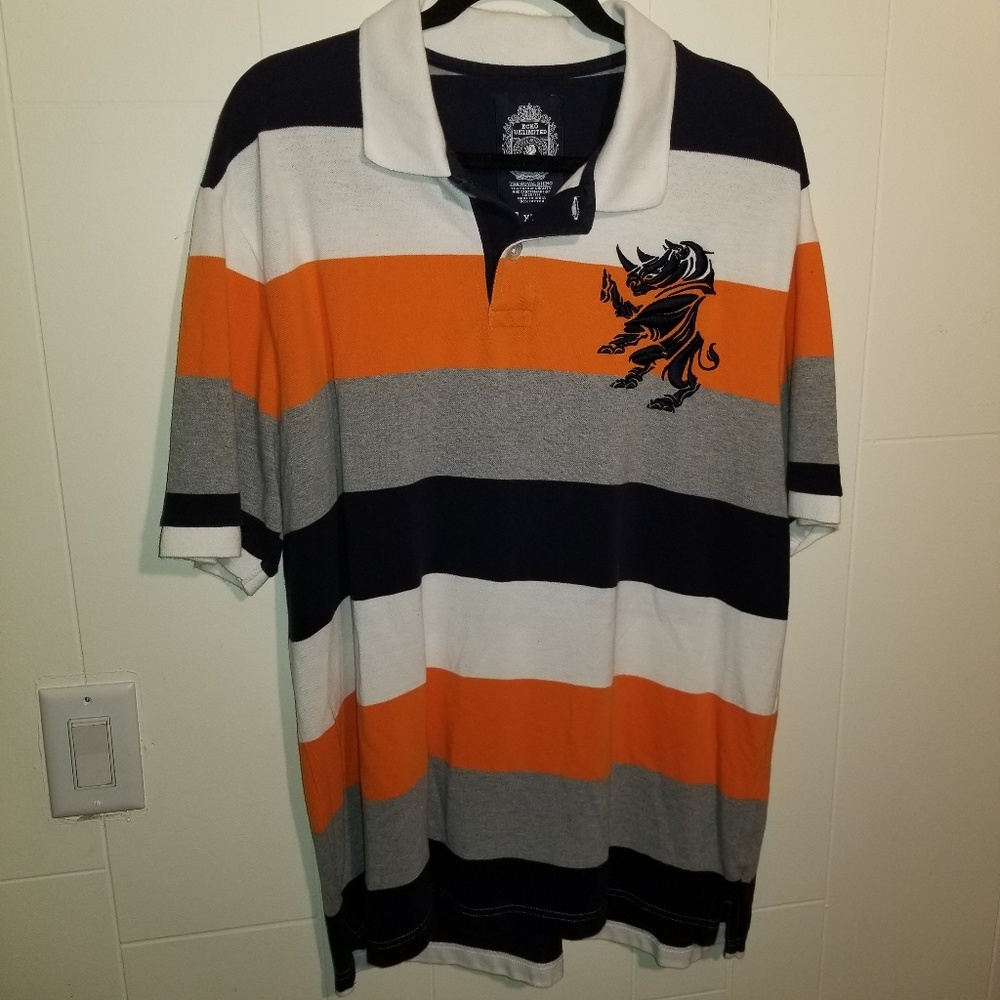 Ecko Unlimited The Royal Rhino mens XL polo